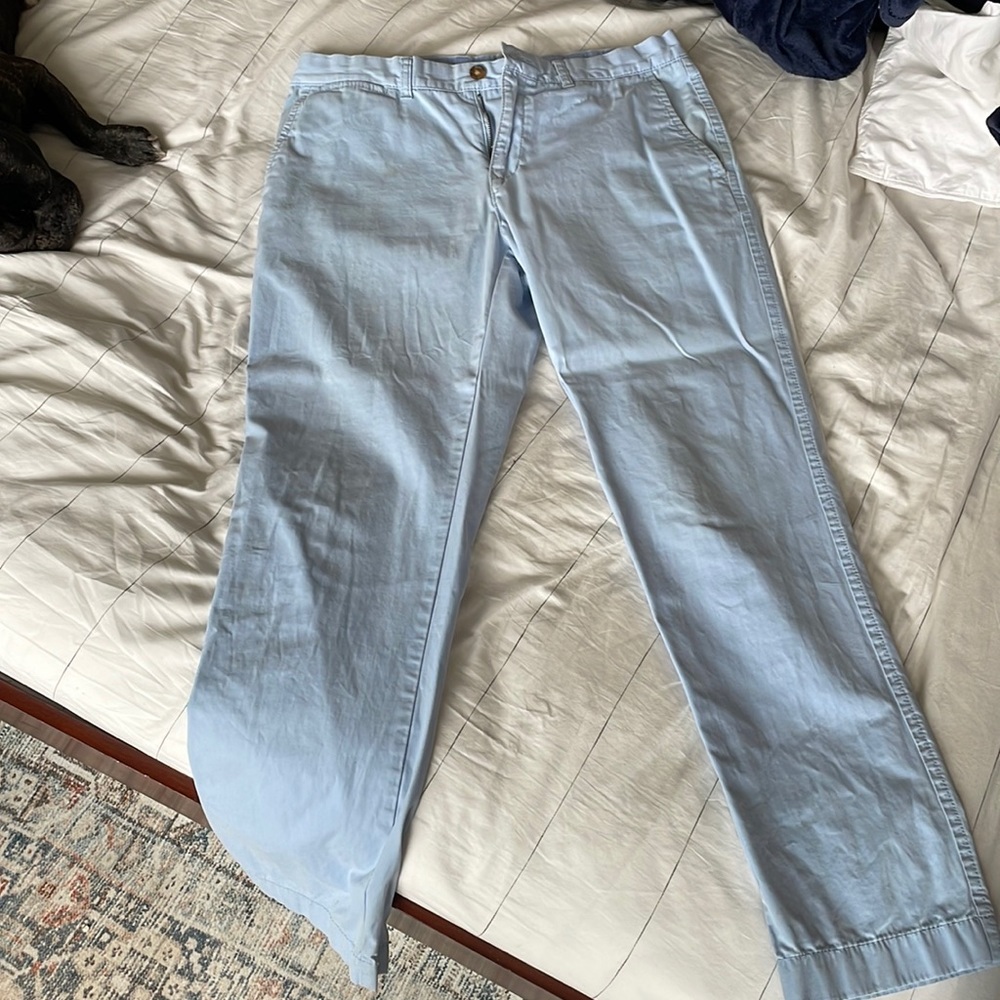 Tommy Hilfiger light blue khaki pants, size 34x32. Good condition.